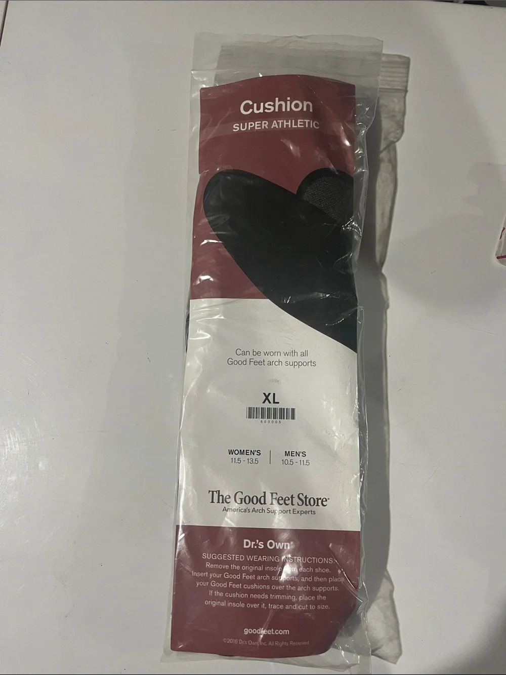 Cushion Super Athletic Socks - Black - XL